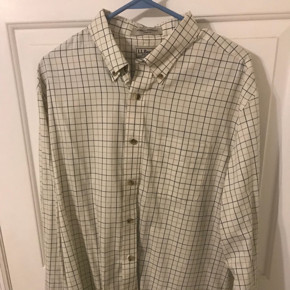 L. L. Bean Long-Sleeve Button-Down Like New